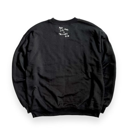 Yoshinori Kato × globule mag. Dual Hand Printed Crew Neck Shirt  - PEACE