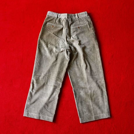 Barry Bricken Two Tuck Corduroy Trouser