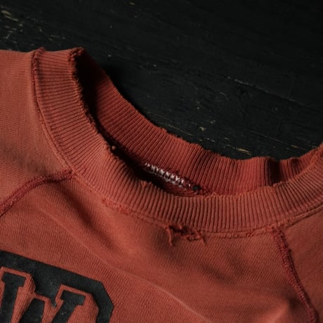 Vintage Half Sleeve Raglan Sweat (60s ML Boro&Fade)