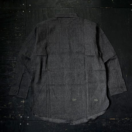Hercules Black Chambray Work Shirt（Dead Stock）