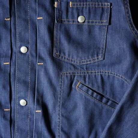 Ranch Craft Denim Jacket (70s Vat Dye Good Condition)