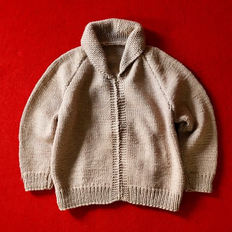 unknown Vintage Zipped Cowichan Sweater