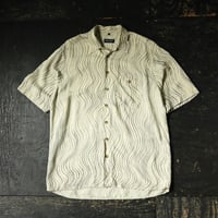 Wave Striped S/S Shirt (90s L)