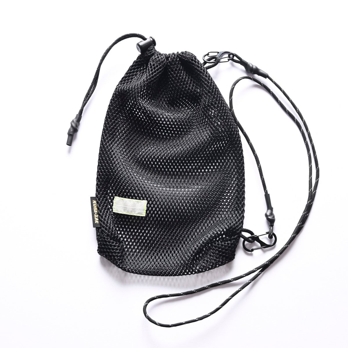 chiiiibag Mesh Kinchaku メッシュ巾着バッグ 人気 ブラック chiiiibag