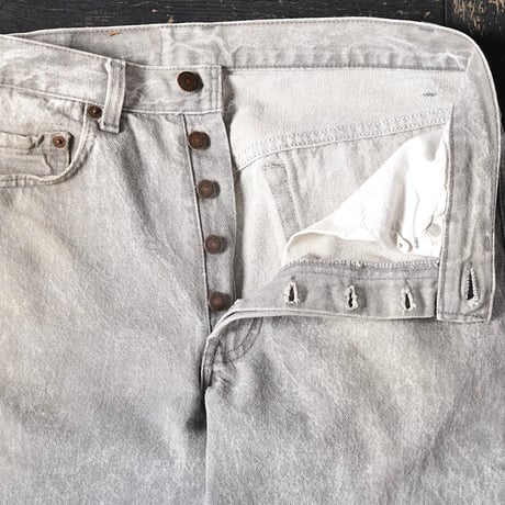 Levi’s 501 Chemical Wash Denim Pants(90s 31/32 made in USA)