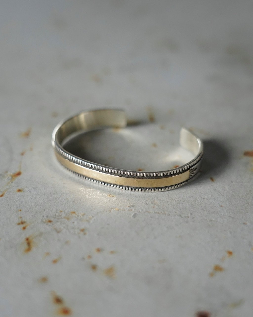 Bruce Morgan 14K / Silver Bandle (USA) | globul