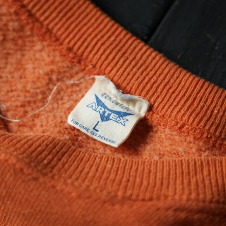 Artex Flocky Print Crew Neck Sweat (70s L College Print)
