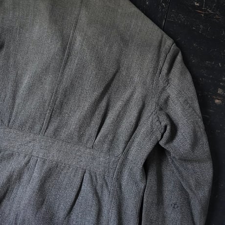 Euro Vintage Black Chambray Jacket (〜60s about S/M)