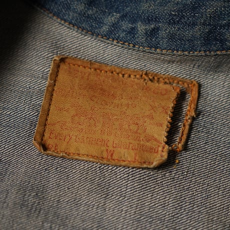 50s Levi's 506XX Big E Denim Jacket "1st"