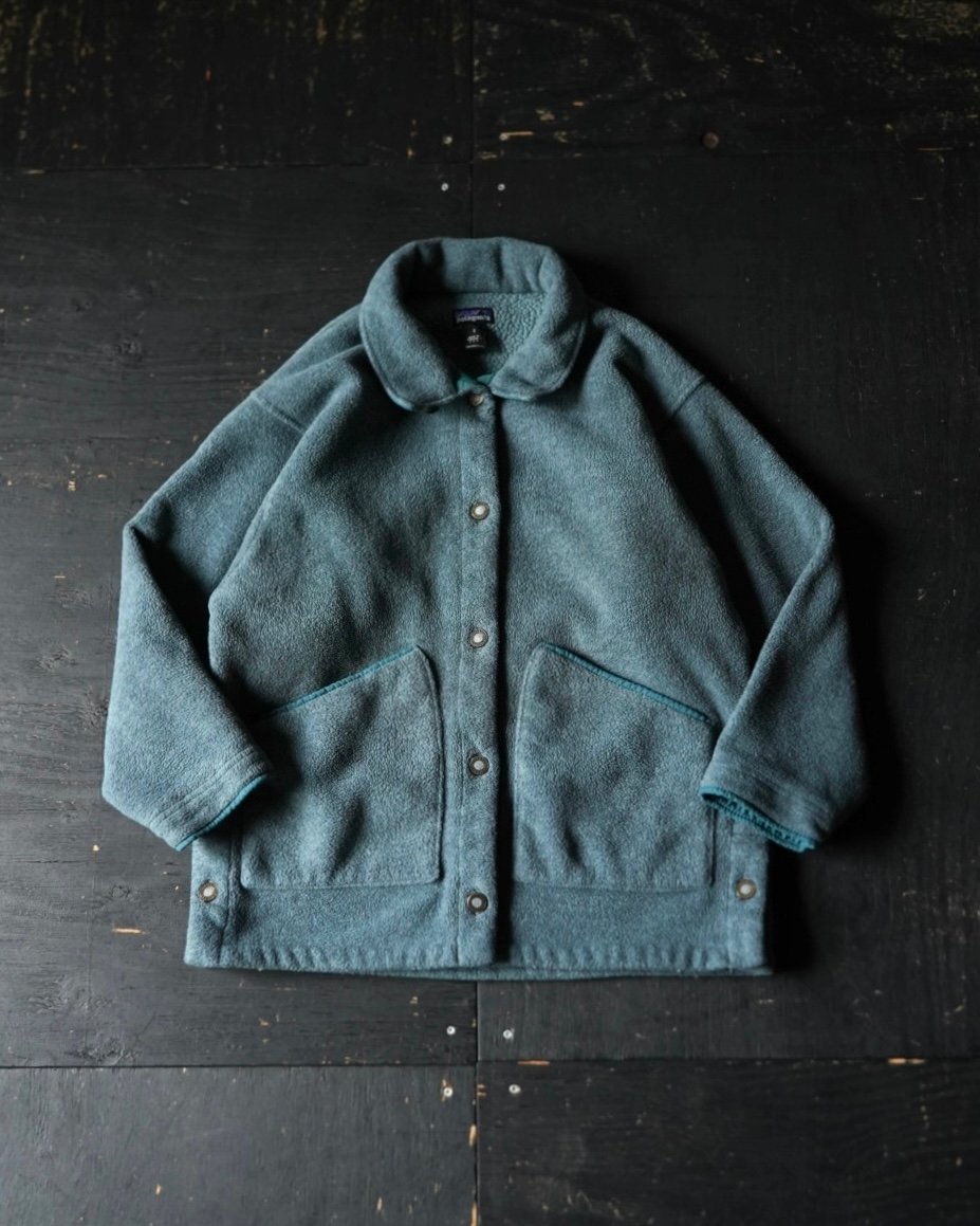 激レア patagonia shearling coat green フェード 激レア patagonia shearling coat green フェード
