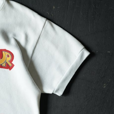 Printed Short Sleeve Sweat (90s about M Superman Motif )