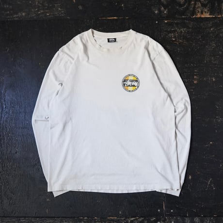 Stussy Classic Dot Pigment Dyed L/S Tee ( L)