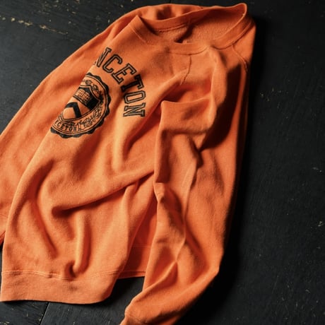 Artex Flocky Print Crew Neck Sweat (70s L College Print)