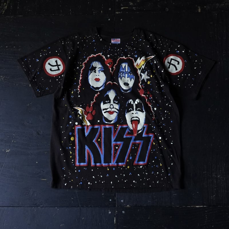 KISS Printed T-Shirt (90s XL Good Condition) |