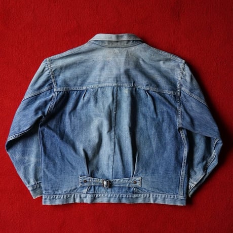 40-50s Levi’s 506XXE Denim Jacket “T-BACK”