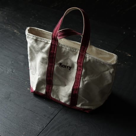L.L. Bean Boat and Tote Zip Top (90s made in USA)
