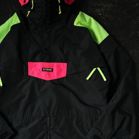 Columbia Nylon Anorak Parka (90s M)