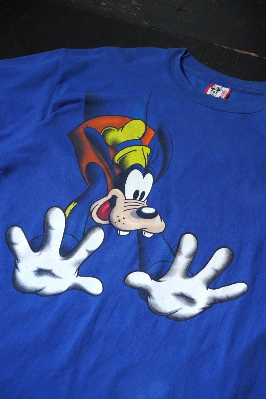 Disney Goofy Print T-Shirt (90s about XL made i