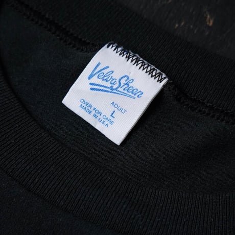 Velva Sheen Mickey Print T-Shirt (90-00s L made in USA)