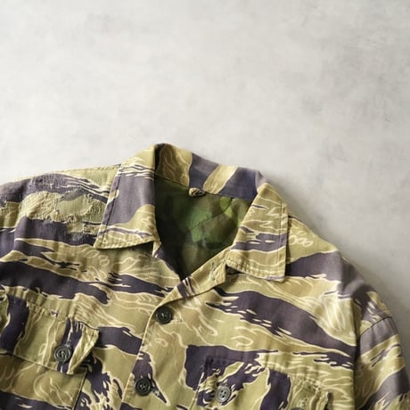 Vietnam Gold Tiger Stripe Shirt Jacket (60s aboutM Custom)