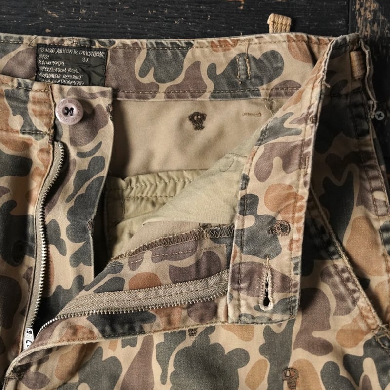 Stussy Hunter Camo Skull Emb. Cargo Pant (00s 3