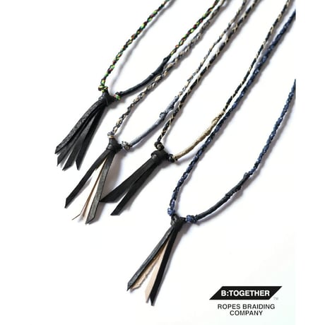 globule mag. × B:TOGETHER Fringe Necklace