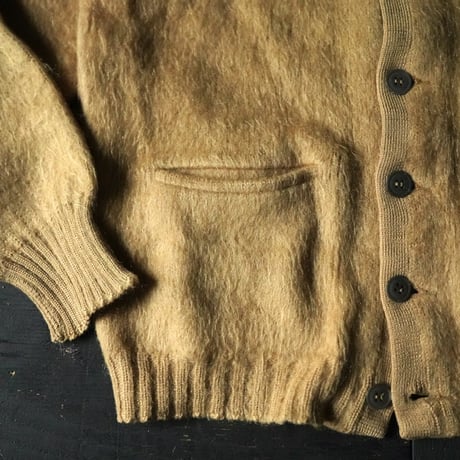 Vintage Mohair Cardigan(60s S)