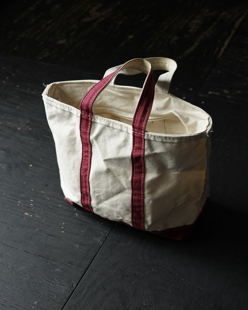 L.L. Bean Boat and Tote Zip Top (90s made in US