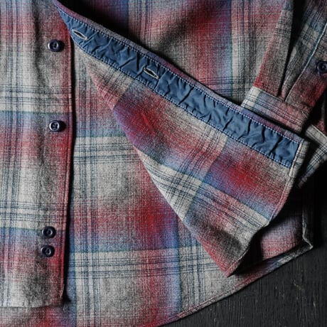 Pendleton Wool Shadow Plaid Shirt (L made in USA)