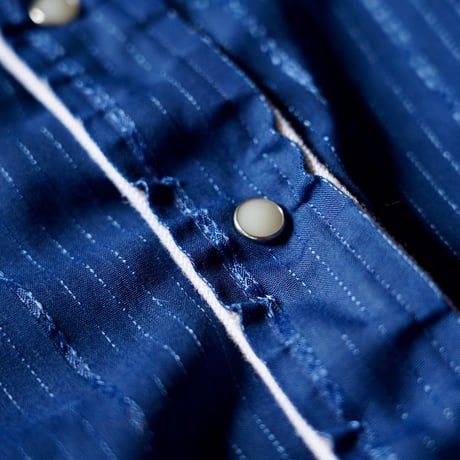 Dee Cee Stripe Emb. Western Shirt