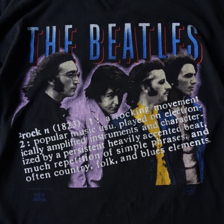 Beatles Printed T-Shirt（90s XL made in Canada）