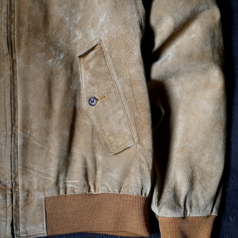 L.L. bean Type G-9 Suede Jacket | globule mag.