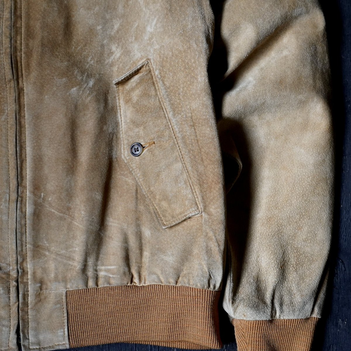 L.L. bean Type G-9 Suede Jacket | globule mag.