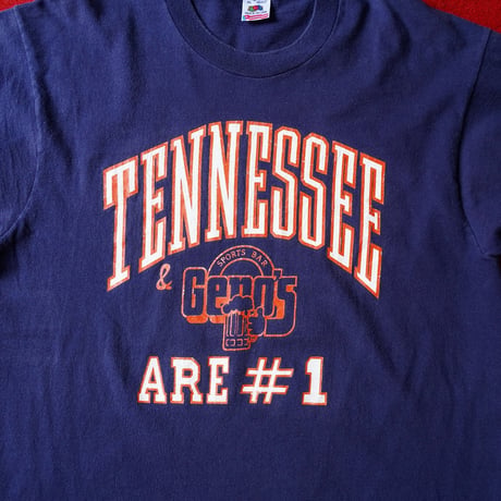 90s Fruit of the Loom Printed T-Shirt made in USA