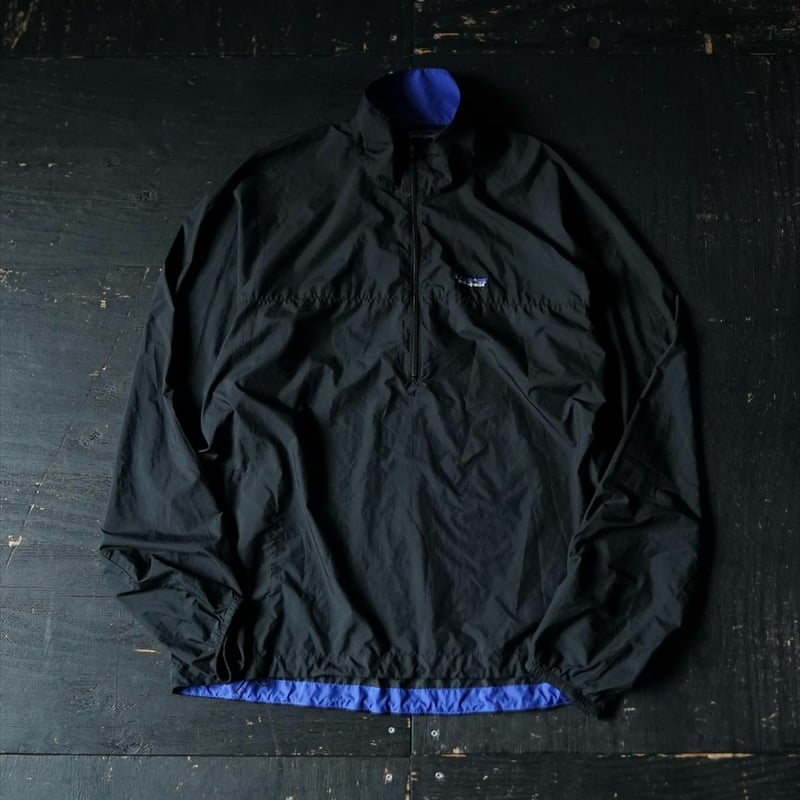 パタゴニア VELOCITY PULLOVER ベロシティ 黒 Patagonia Velocity Pullover Jacket ( 00s L) | g