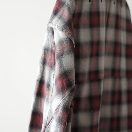 SUNNY ELEMENT Canyon Shirt - Gray Red Check