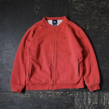 Stussy Snap Button Sweat Cardigan (00s M )