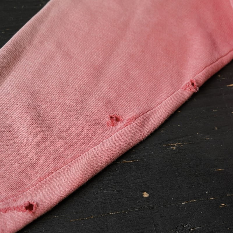 60~70s vintage sweat ピンク フェード Vintage Sweat Hoody (60-70s about M Fade&Boro)