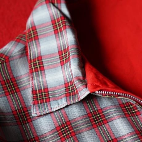 60s Harrington Jacket - Ombre Check