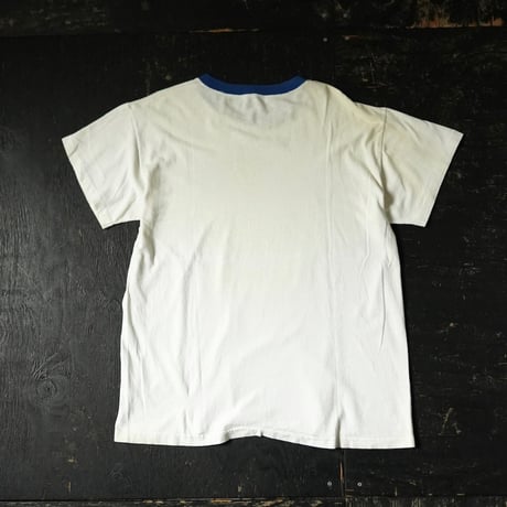 USAF Printed Ringer T-Shirt (70s about L )