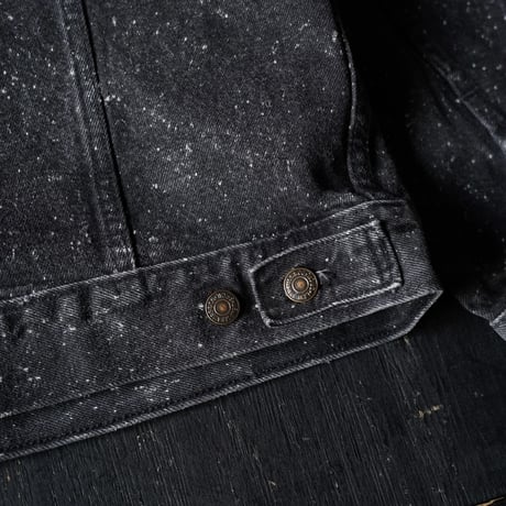 【Special】Levi's Galactic Wash Black Denim Jacket 70507-0260 (80s L made in USA)