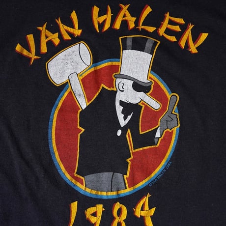 Van Halen Printed T-Shirt (80s L made in USA)