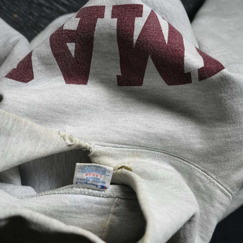 80s Champion Reverse Weave Double Face Hoody -