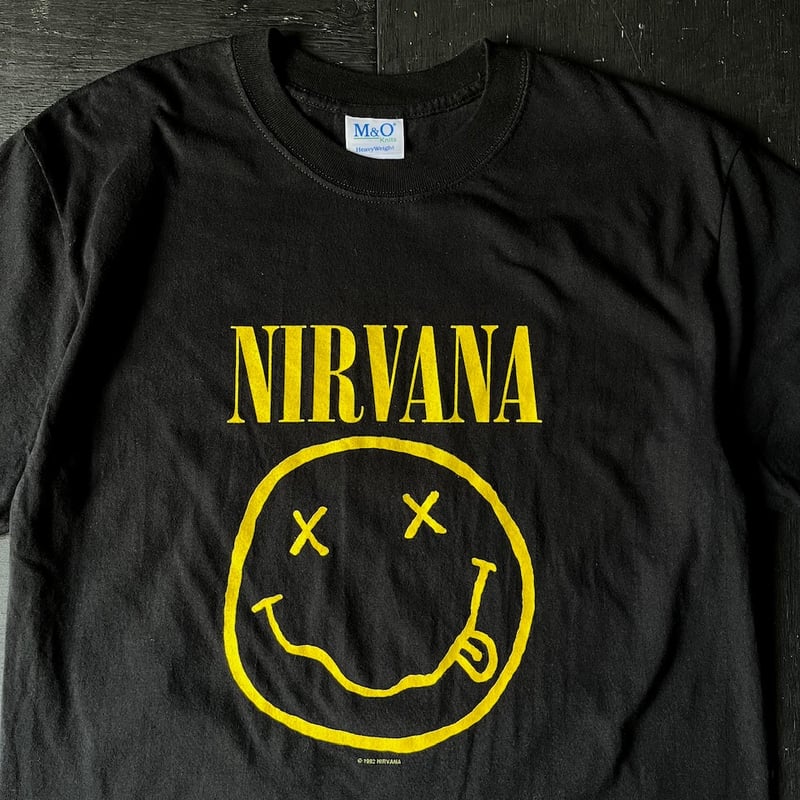 ©️1992/ニルヴァーナ/Tシャツ/スマイル/M&O 1992/ニルヴァーナ/Tシャツ/スマイル/M&O
