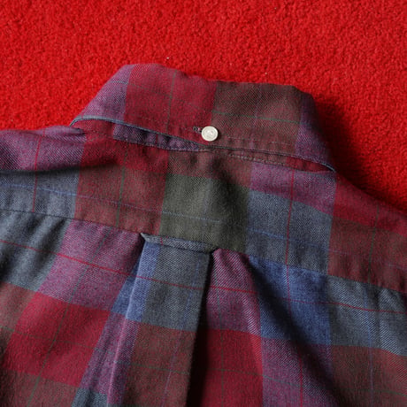 60-70s Mcgregor Plaid Button Down Shirt