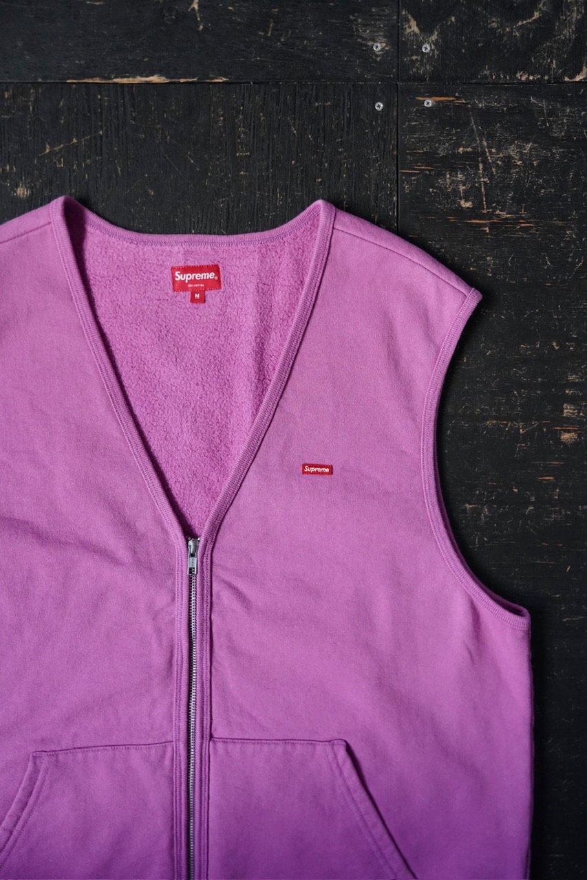 Supreme Zip-up Sweat Vest (M made in Canada) |