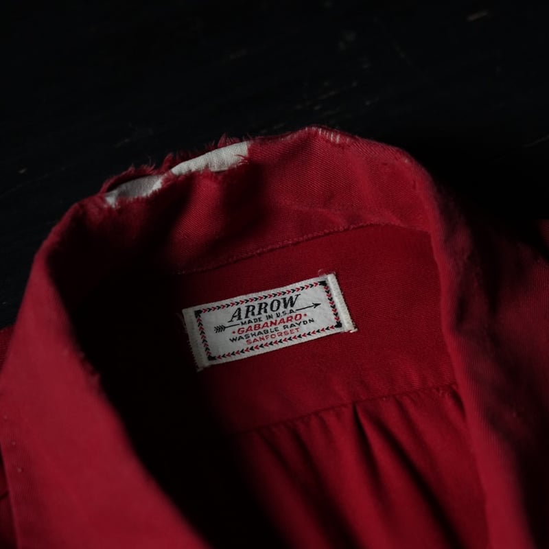 Arrow Rayon Gabadine Shirt (50s L Boro&Fade) |