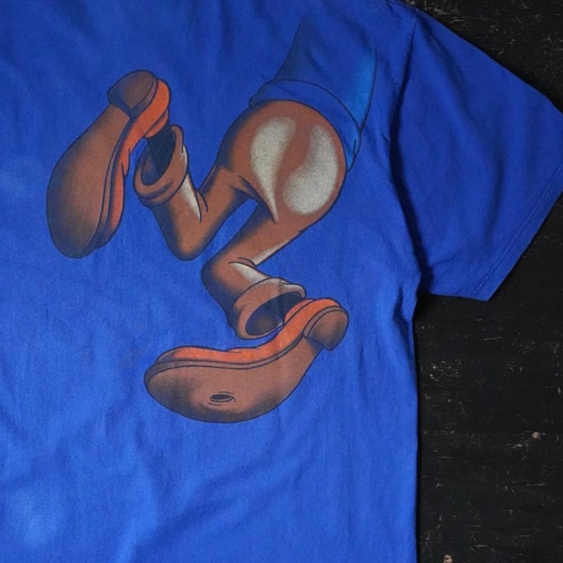 Disney Goofy Print T-Shirt (90s about XL made i