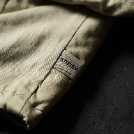 Stussy Cotton Insulated Jacket (90s M 紺タグ made in USA)