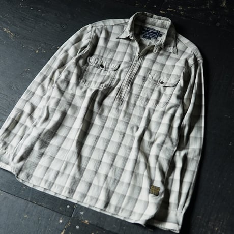 Ralph Lauren POLO SPORTS Haif Zip Shirt (90s M)